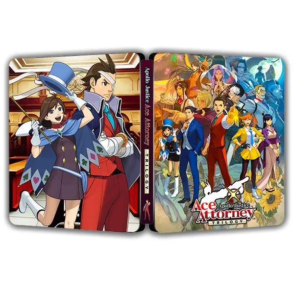 ALL Ace Attorney Collection Bundle ALL Platforms Steelbook | FantasyBox