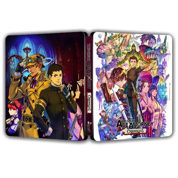 ALL Ace Attorney Collection Bundle ALL Platforms Steelbook | FantasyBox
