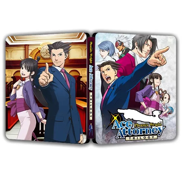 ALL Ace Attorney Collection Bundle ALL Platforms Steelbook | FantasyBox