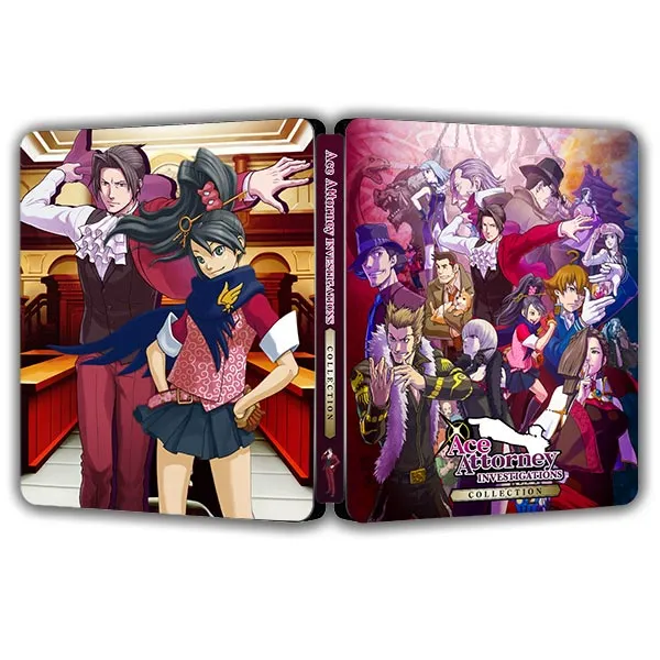 ALL Ace Attorney Collection Bundle ALL Platforms Steelbook | FantasyBox