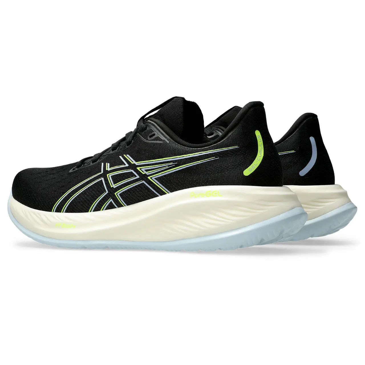 Asics Men&#x27;s Gel-Cumulus 26 Black/Safety Yellow | Buy Asics Men&#x27;s Gel-Cumulus 26 Black/Safety Yellow here | Outnorth