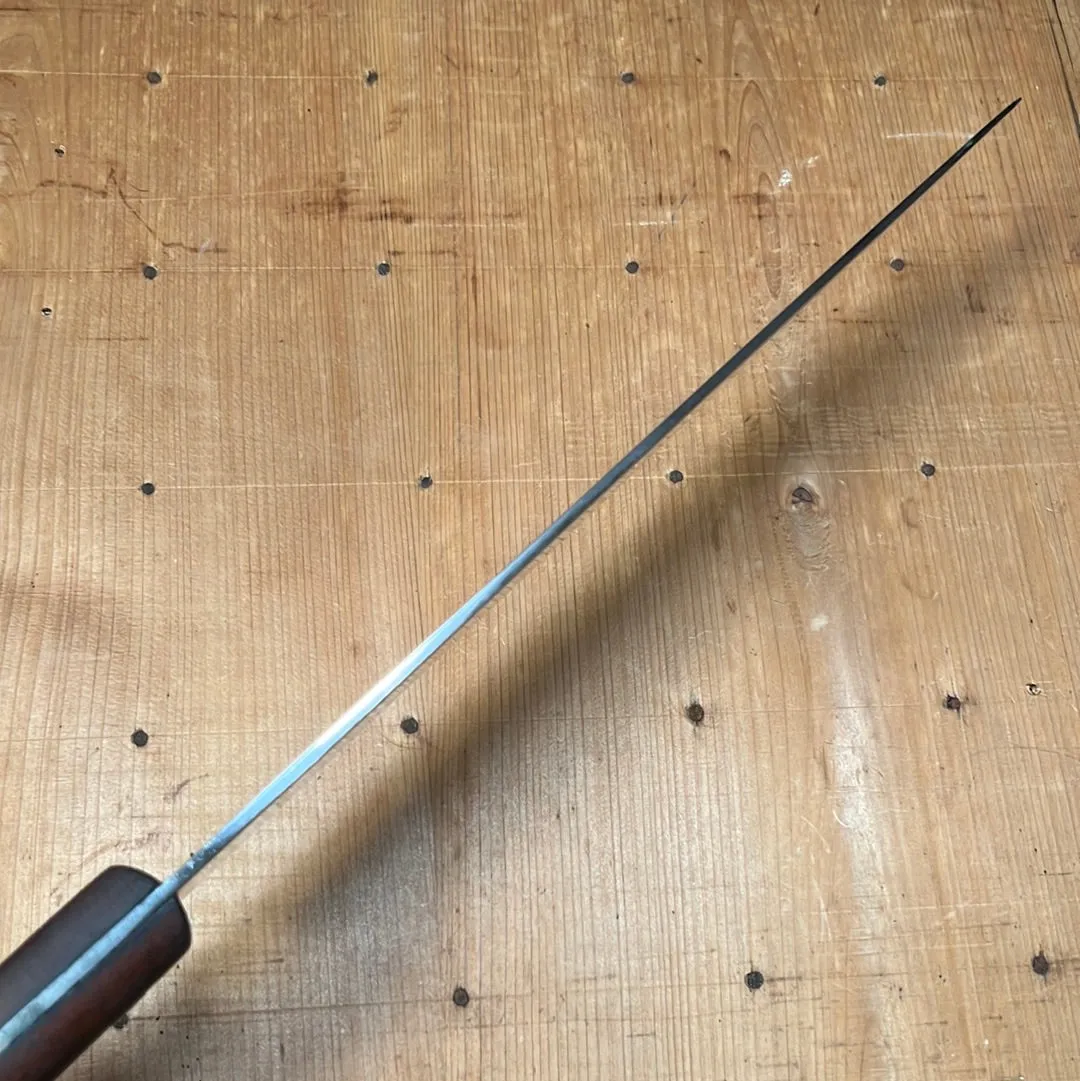 Bear Brand 12" Chef Knife Carbon Steel USA ~1950's