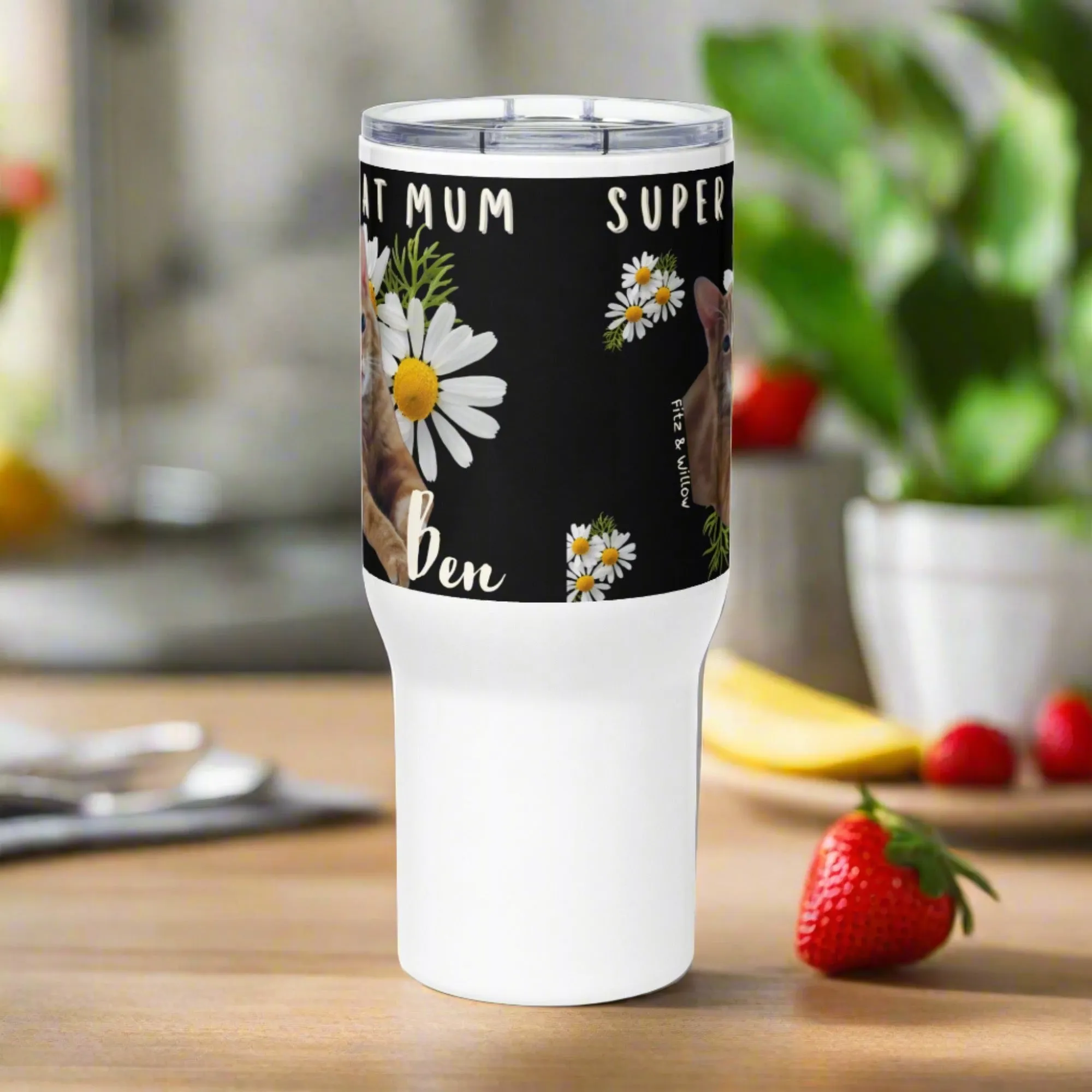 Ben’s Mum, Travel mug with a handle