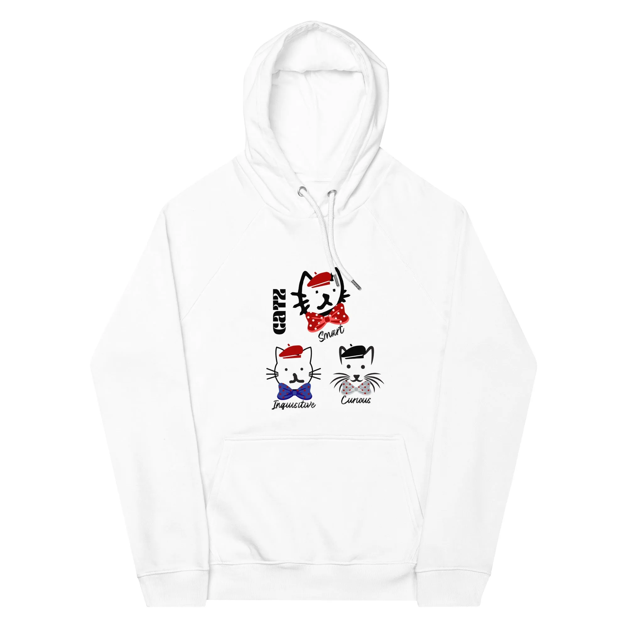 Cats, sustainable hoodie