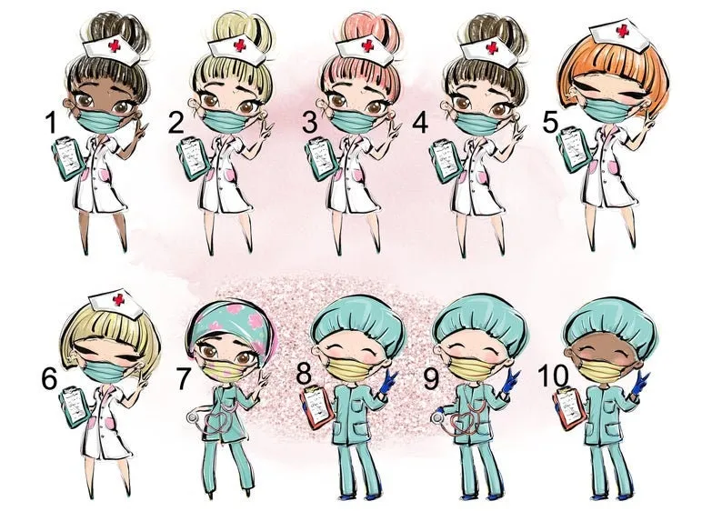 Character Medical, Healthcare Worker, Nurse Mug