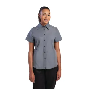 Chef Works Womens Grey Cool Vent Chef Shirt 2XL