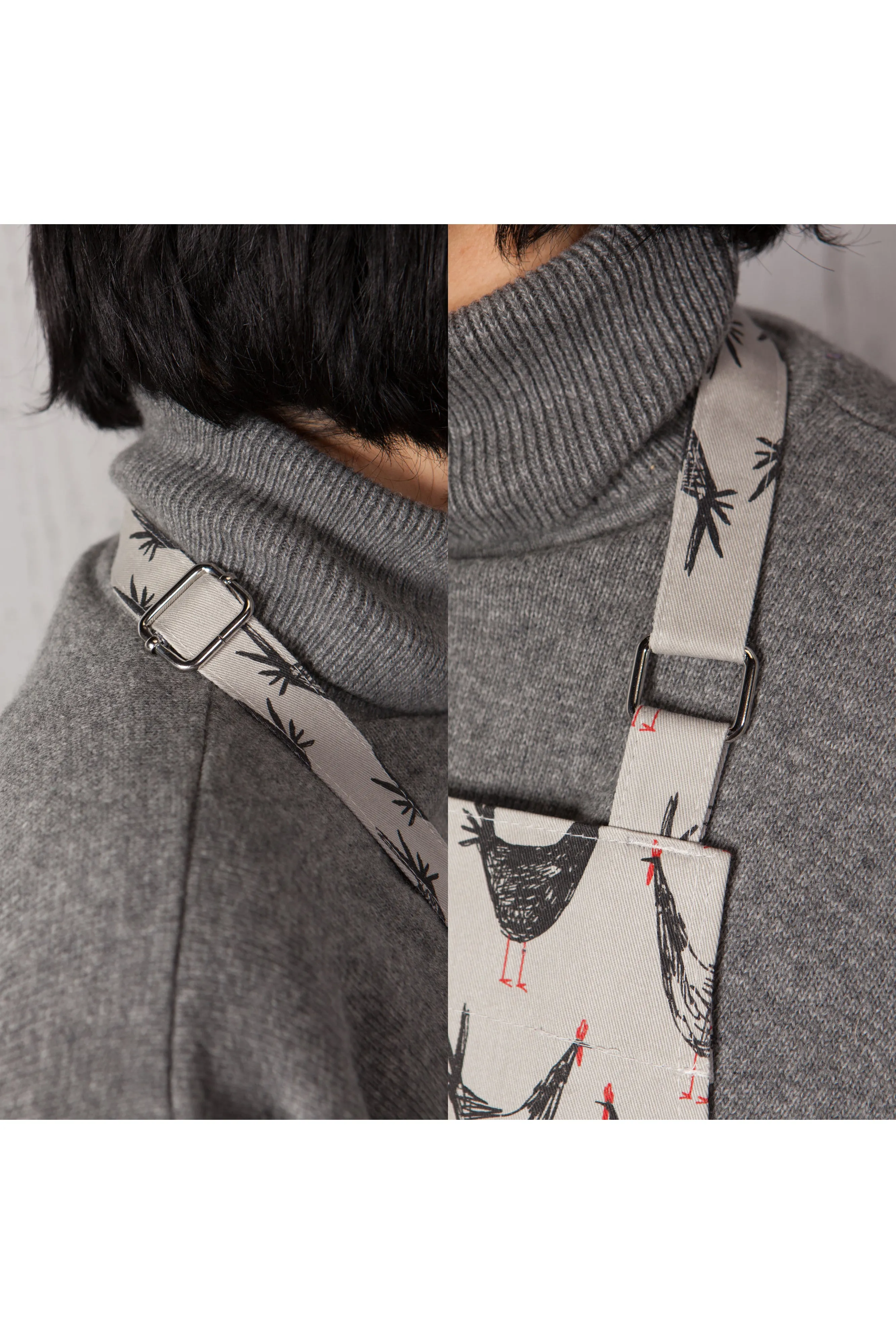 Chicken Scratch Modern Apron