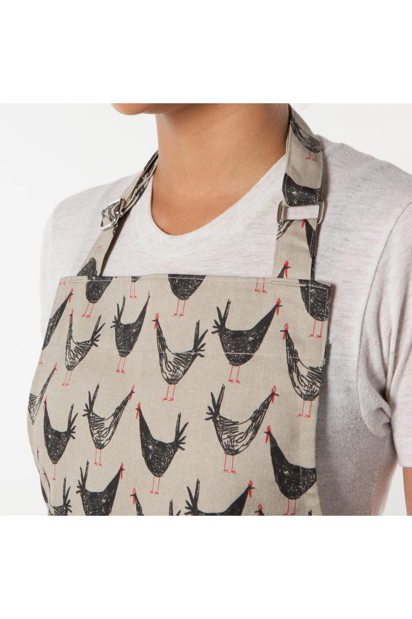 Chicken Scratch Modern Apron