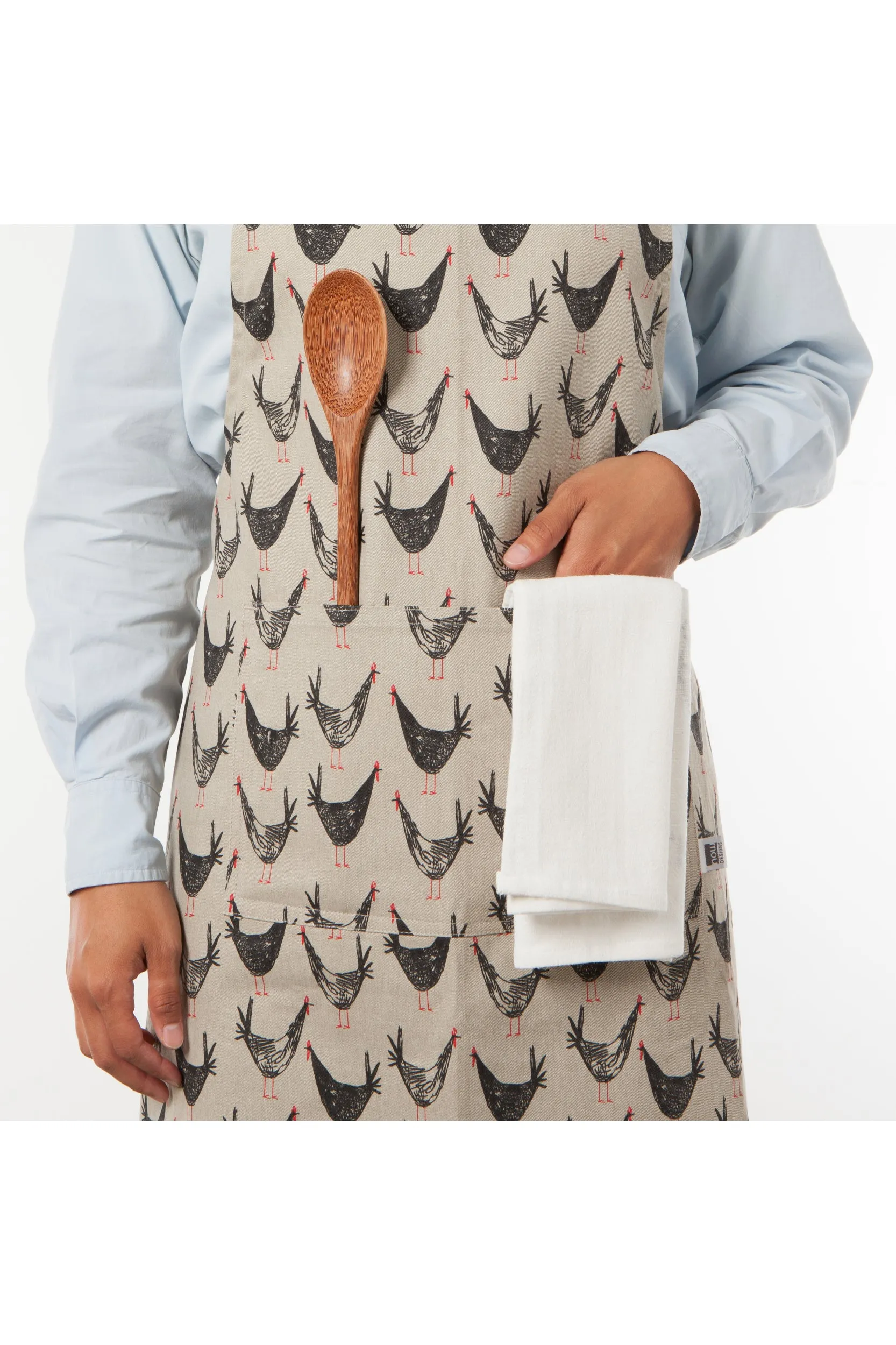 Chicken Scratch Modern Apron