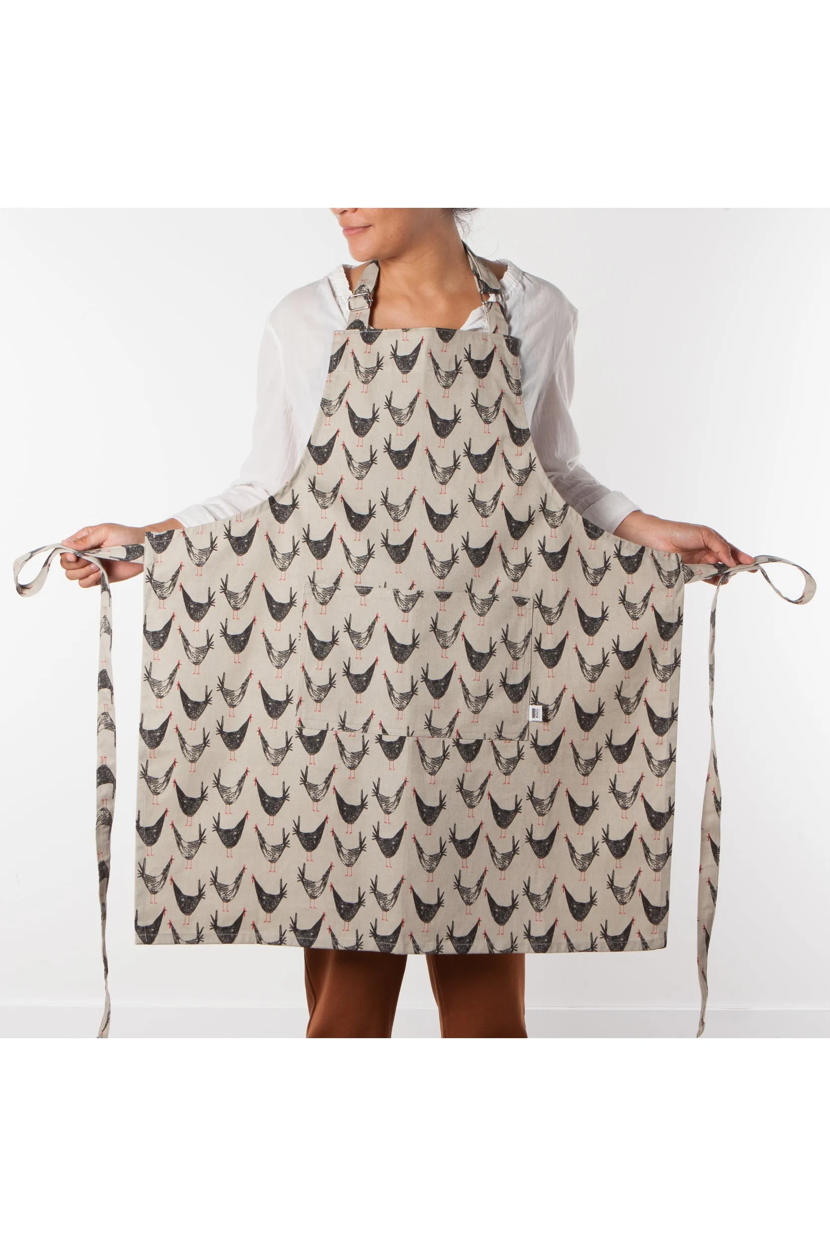 Chicken Scratch Modern Apron