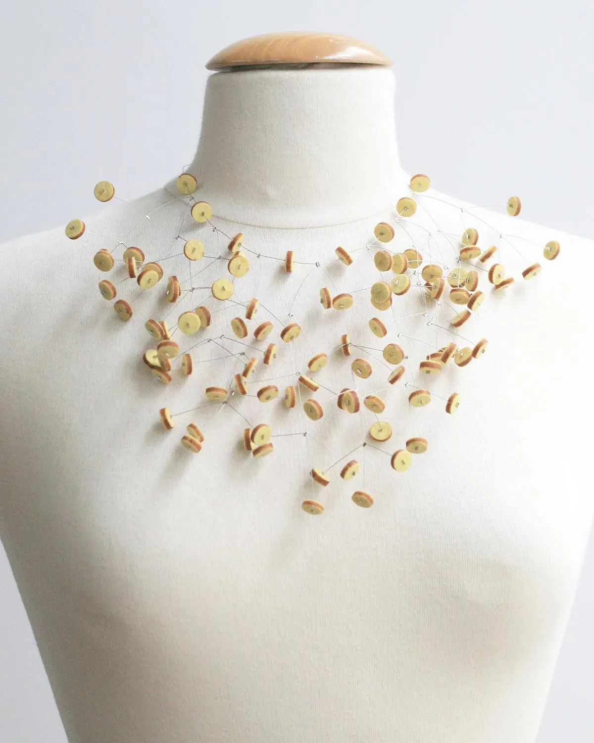 Confetti Recycled Textile Necklace