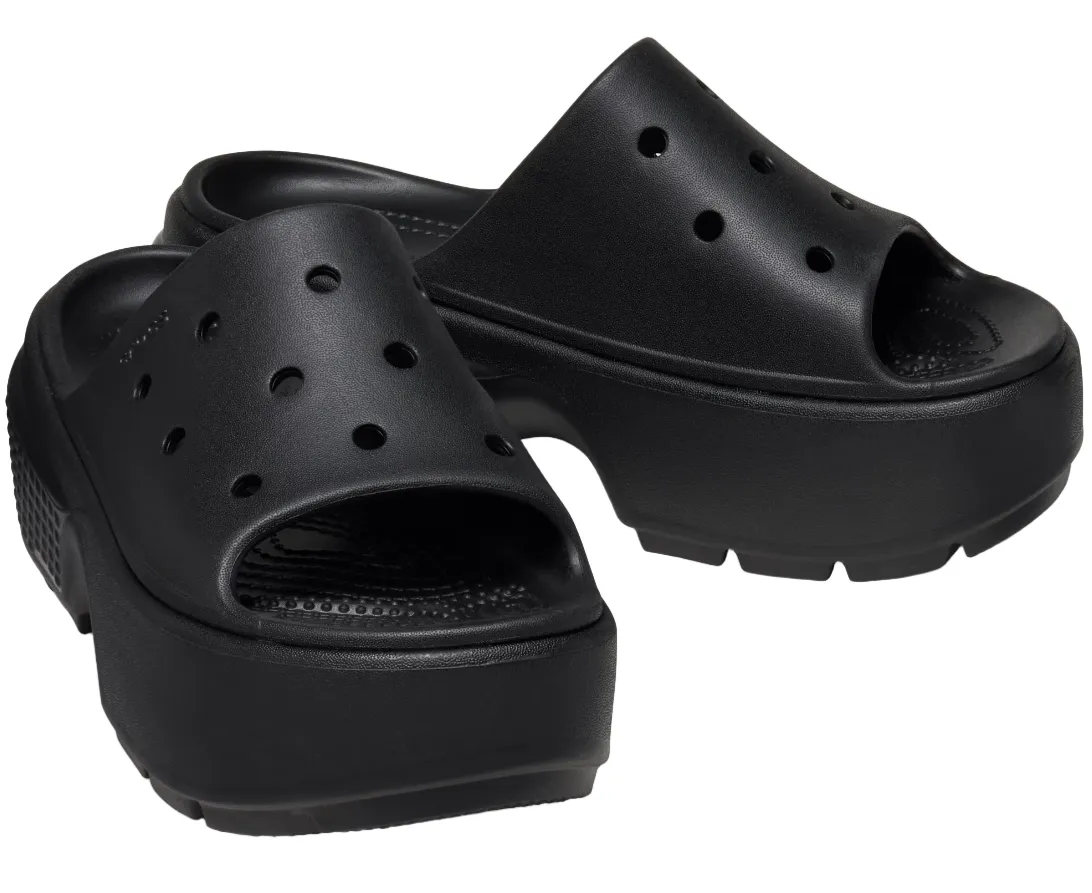 Crocs Womens Sandal Stomp Slide Black