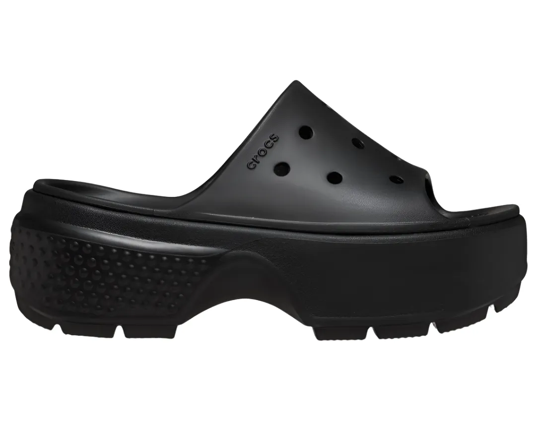 Crocs Womens Sandal Stomp Slide Black