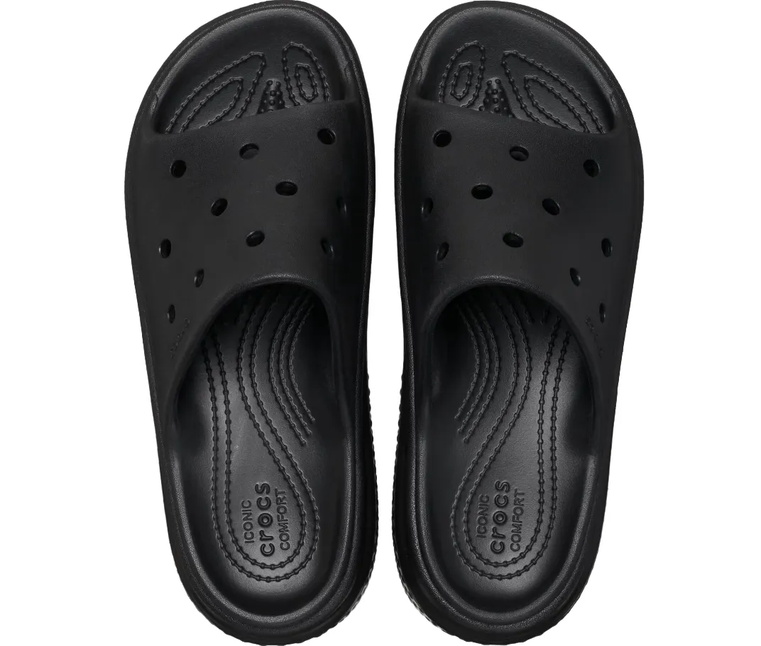 Crocs Womens Sandal Stomp Slide Black