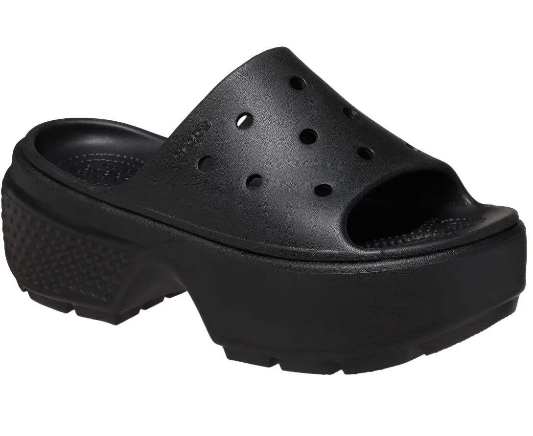 Crocs Womens Sandal Stomp Slide Black
