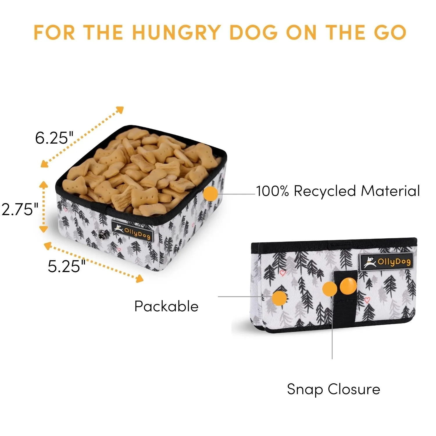 Crumple Travel Bowl | Collapsable Dog Bowl