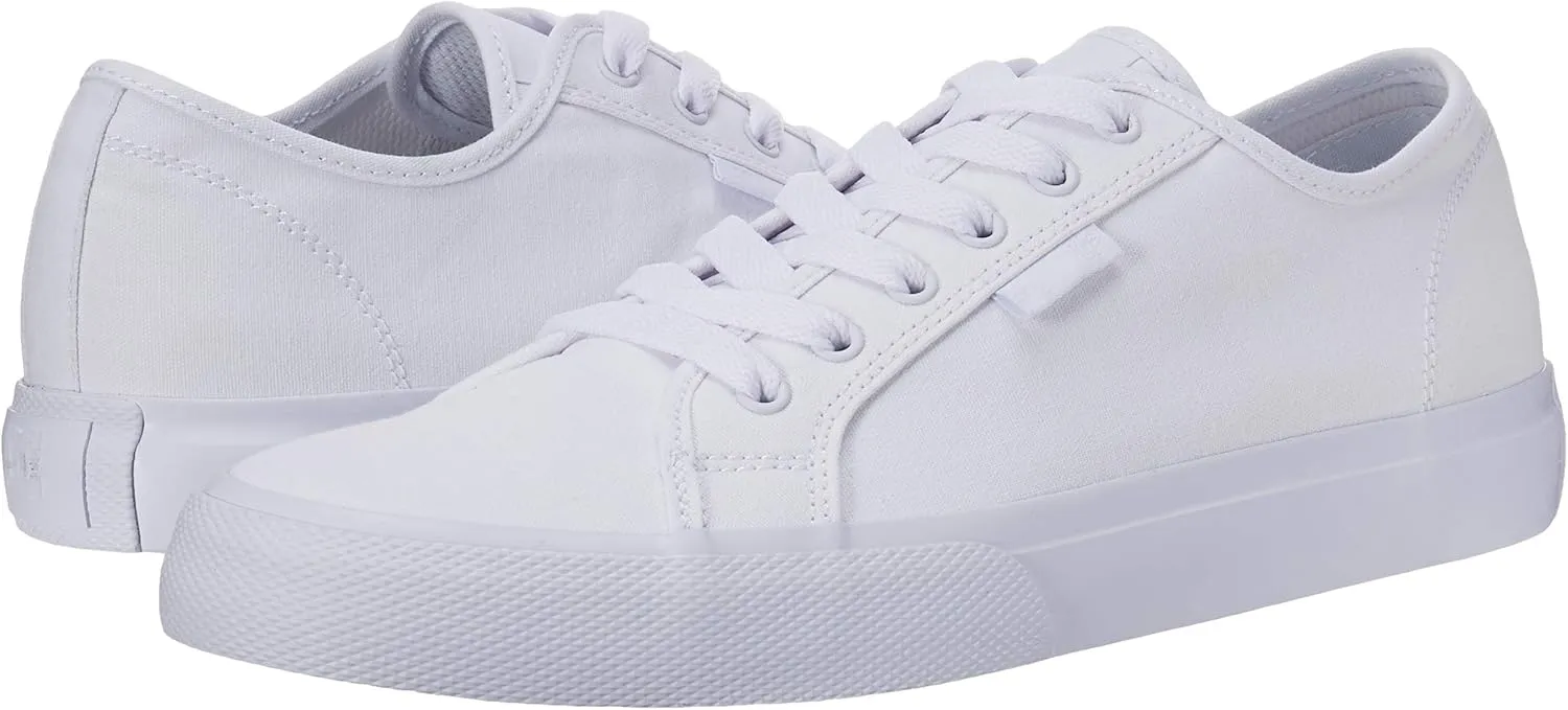DC Men's Manual Low Top Vegan Friendly Casual Skate Shoe
