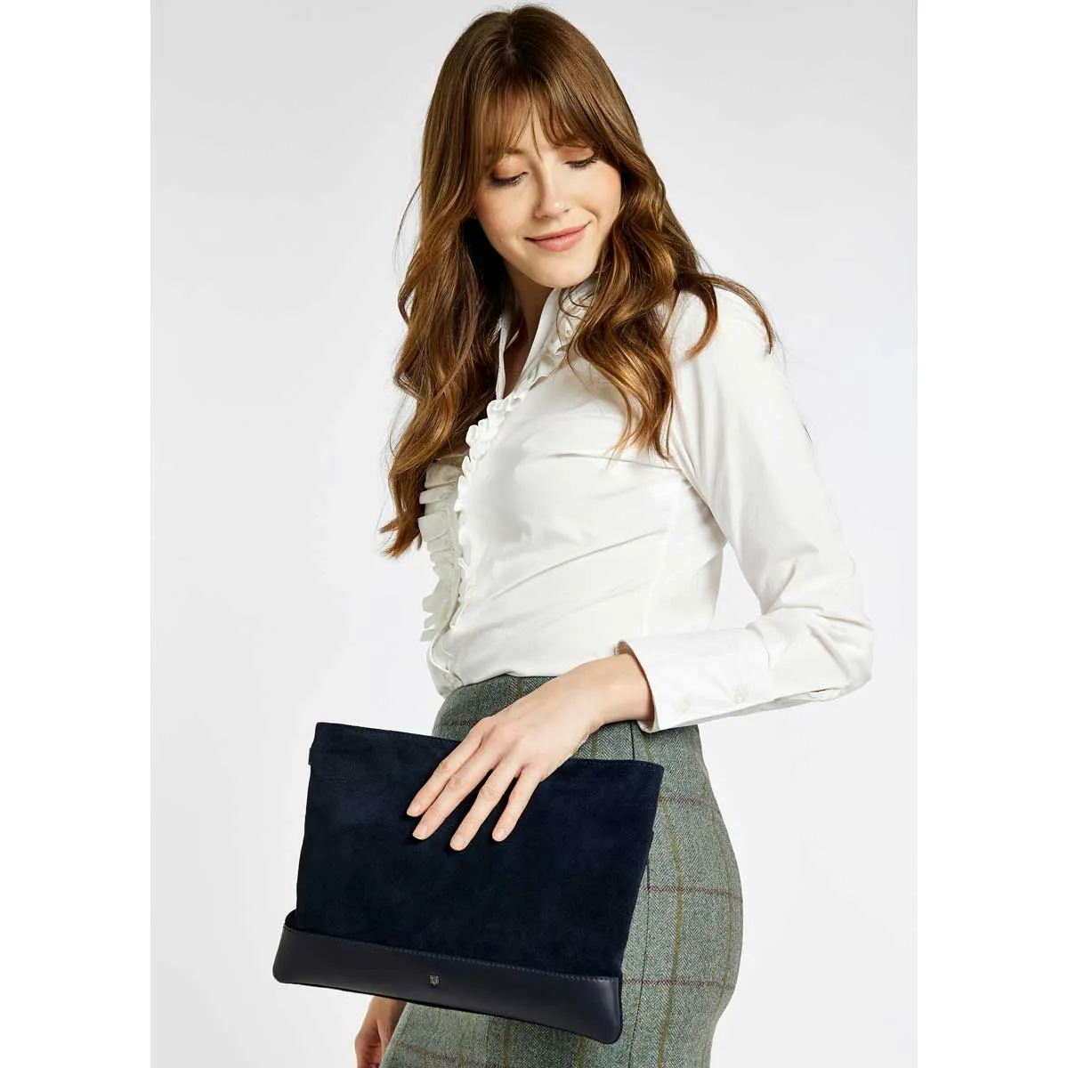 Dubarry Millymount Suede Clutch Bag