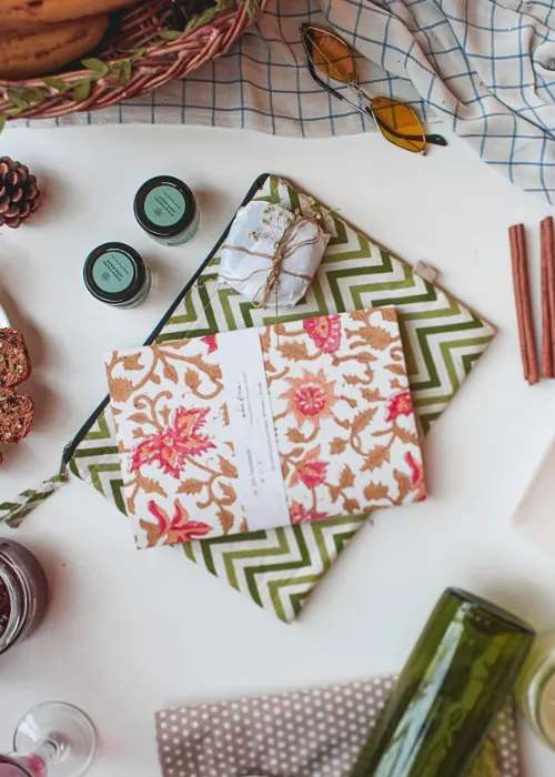Ekatra Sustainable Wellness Hamper - Pink Floral