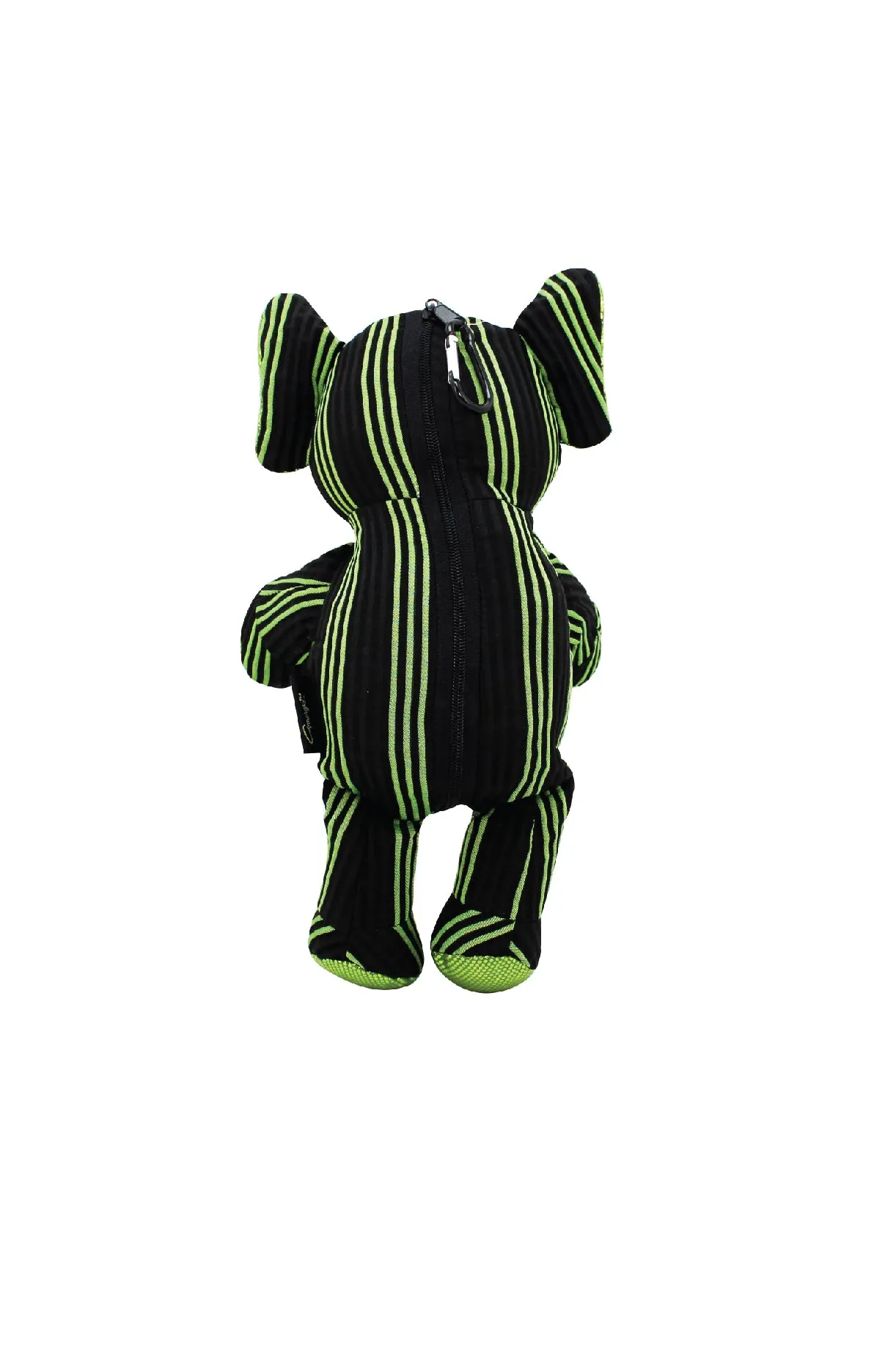 ELEPH FOLDABLE PLEAT 3 STRIPE - L : Black / Lime