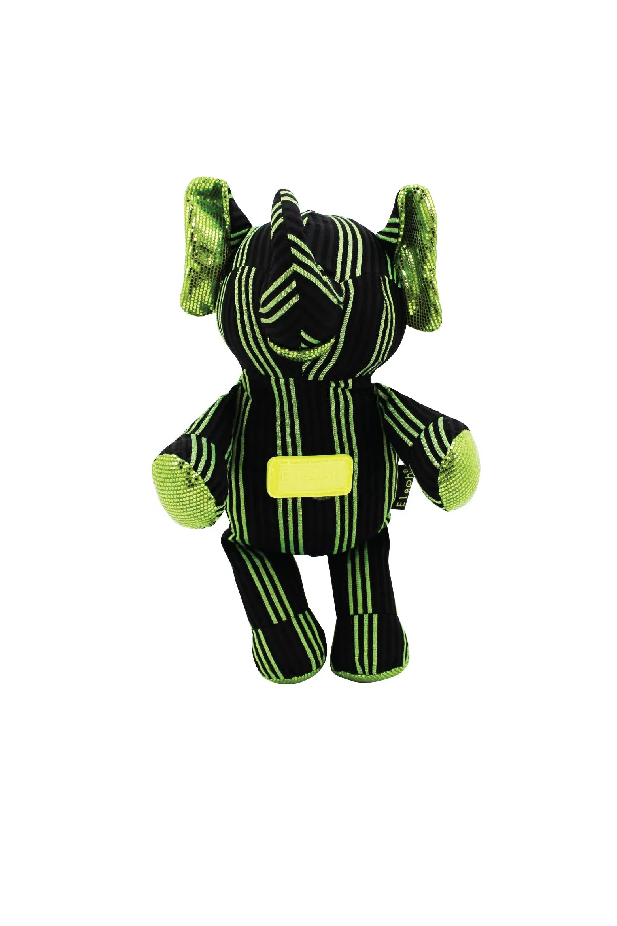 ELEPH FOLDABLE PLEAT 3 STRIPE - L : Black / Lime