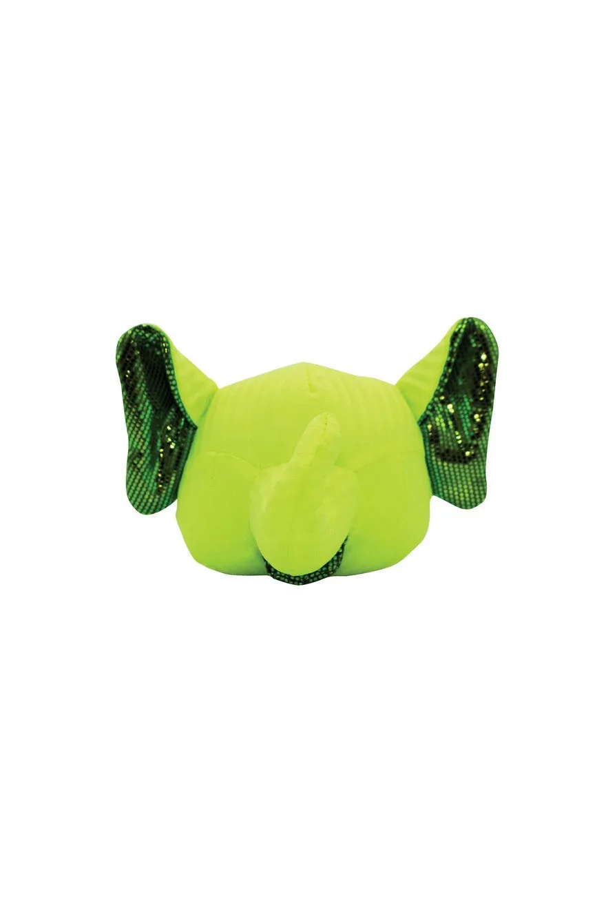 ELEPH FOLDABLE PLEAT - POUCH : Lime