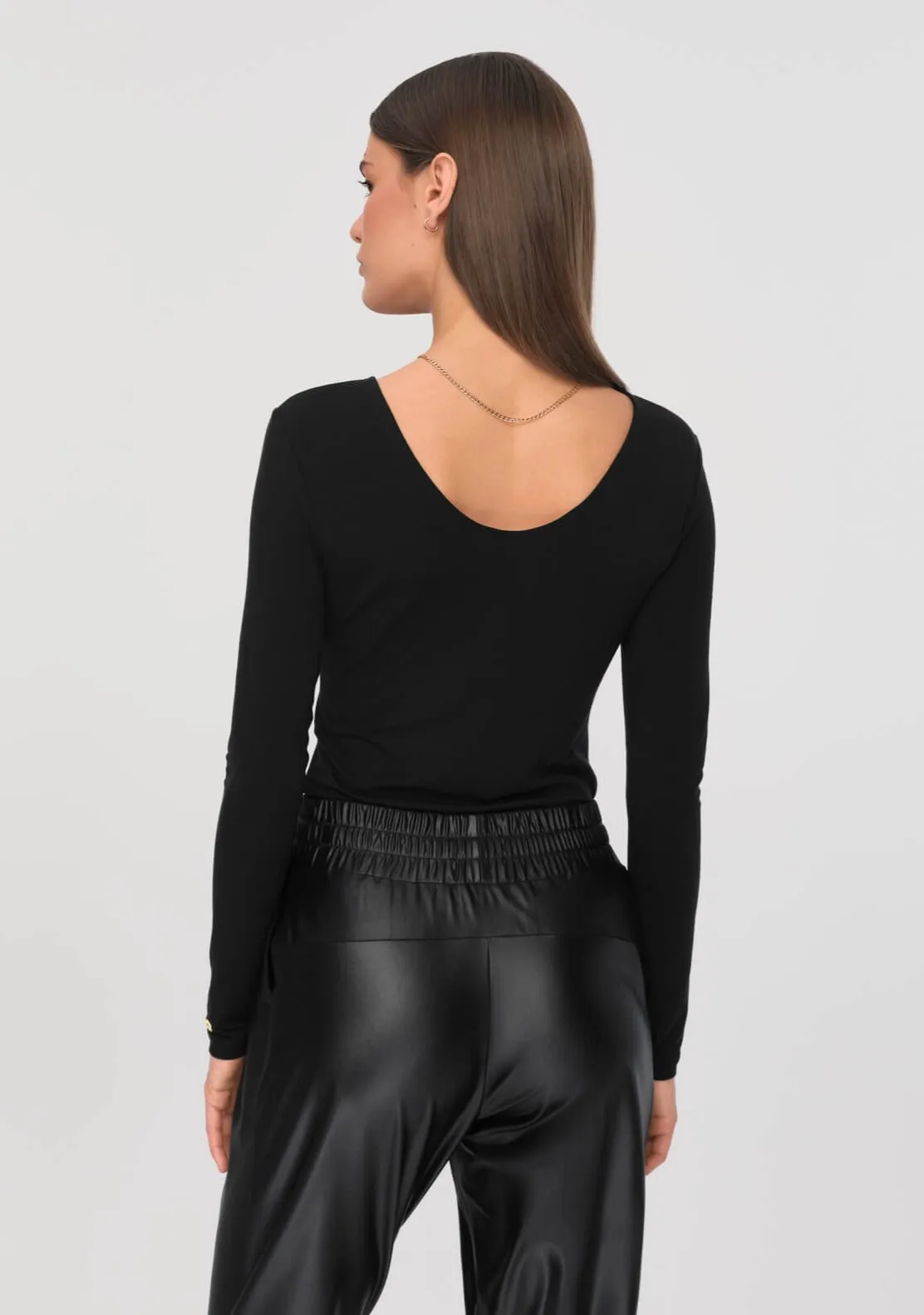 GAIA Cashmere Top black