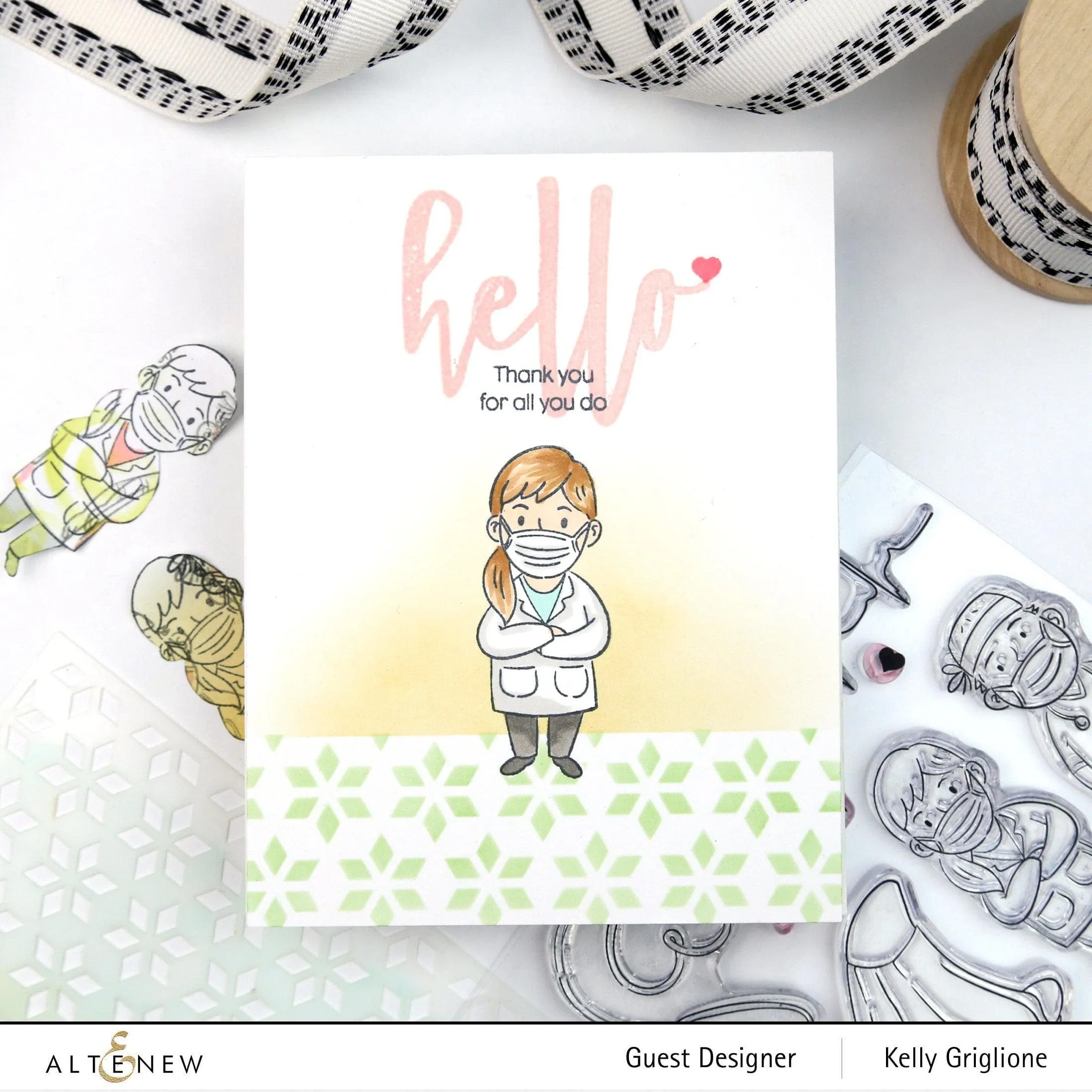 Healthcare Heroes Stamp & Die Bundle