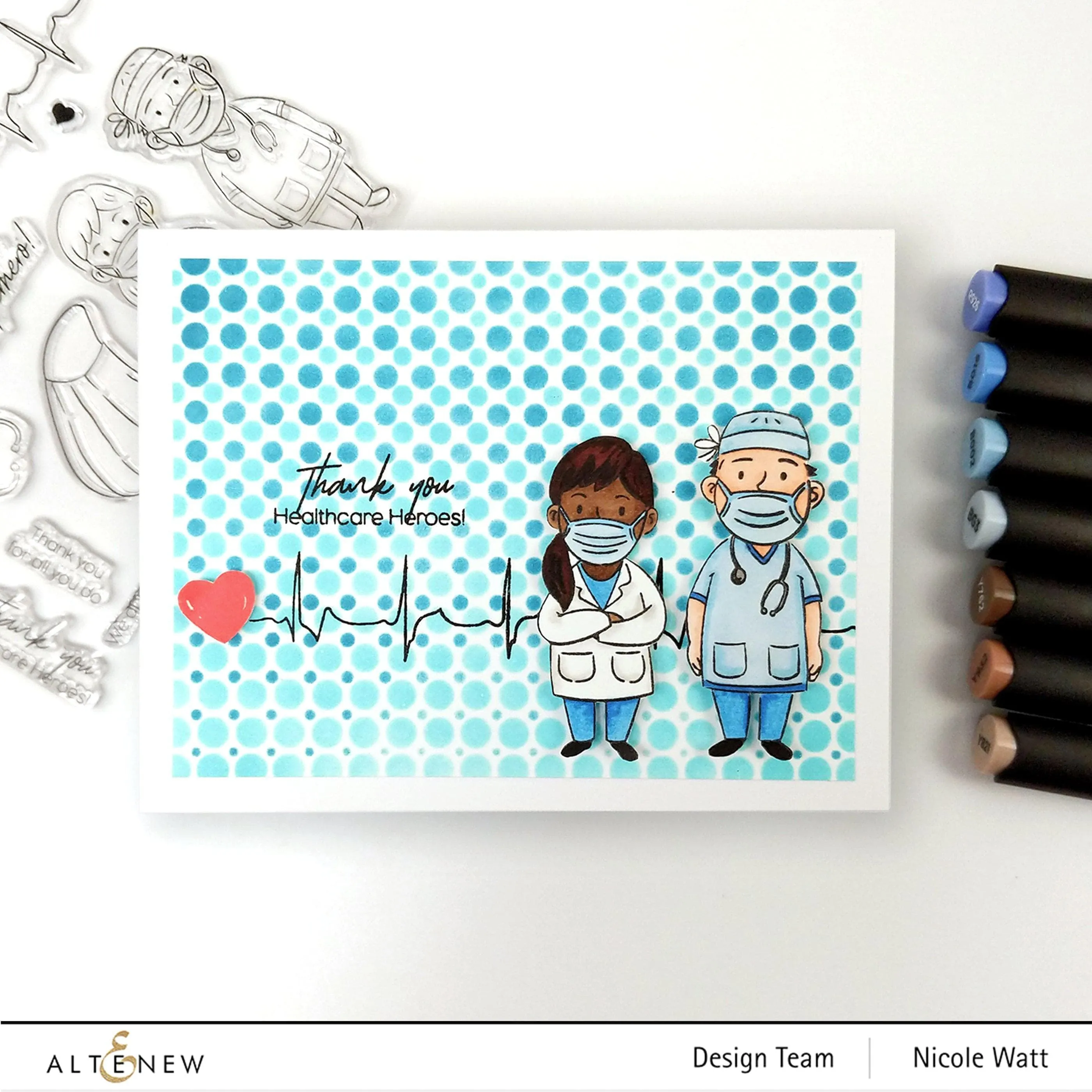 Healthcare Heroes Stamp & Die Bundle