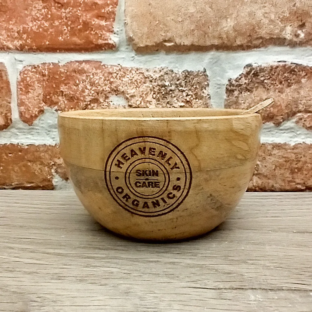 Heavenly Organics Mango Face Mask Mixing Bowl