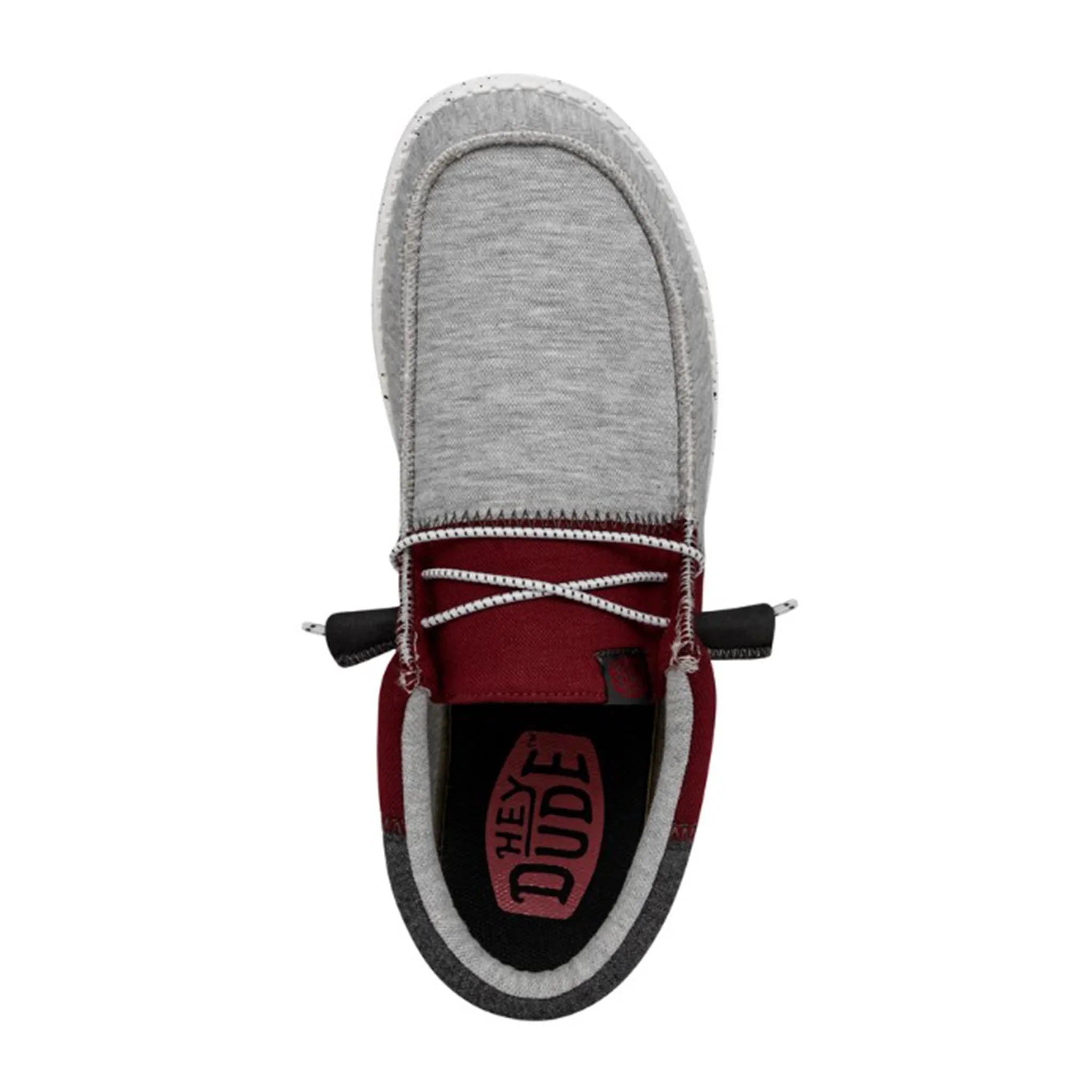 Hey Dude Men's Wally Tri Crimson