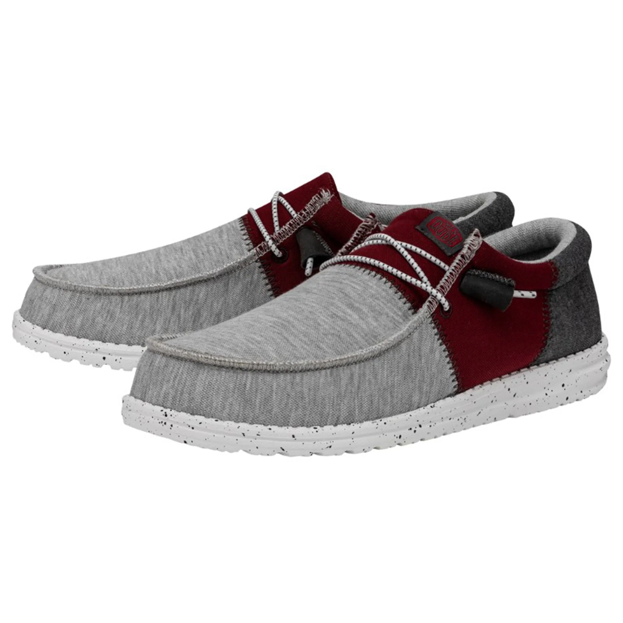 Hey Dude Men's Wally Tri Crimson