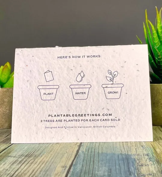 I Loaf You So Much Plantable Valentines Day Card, Canada