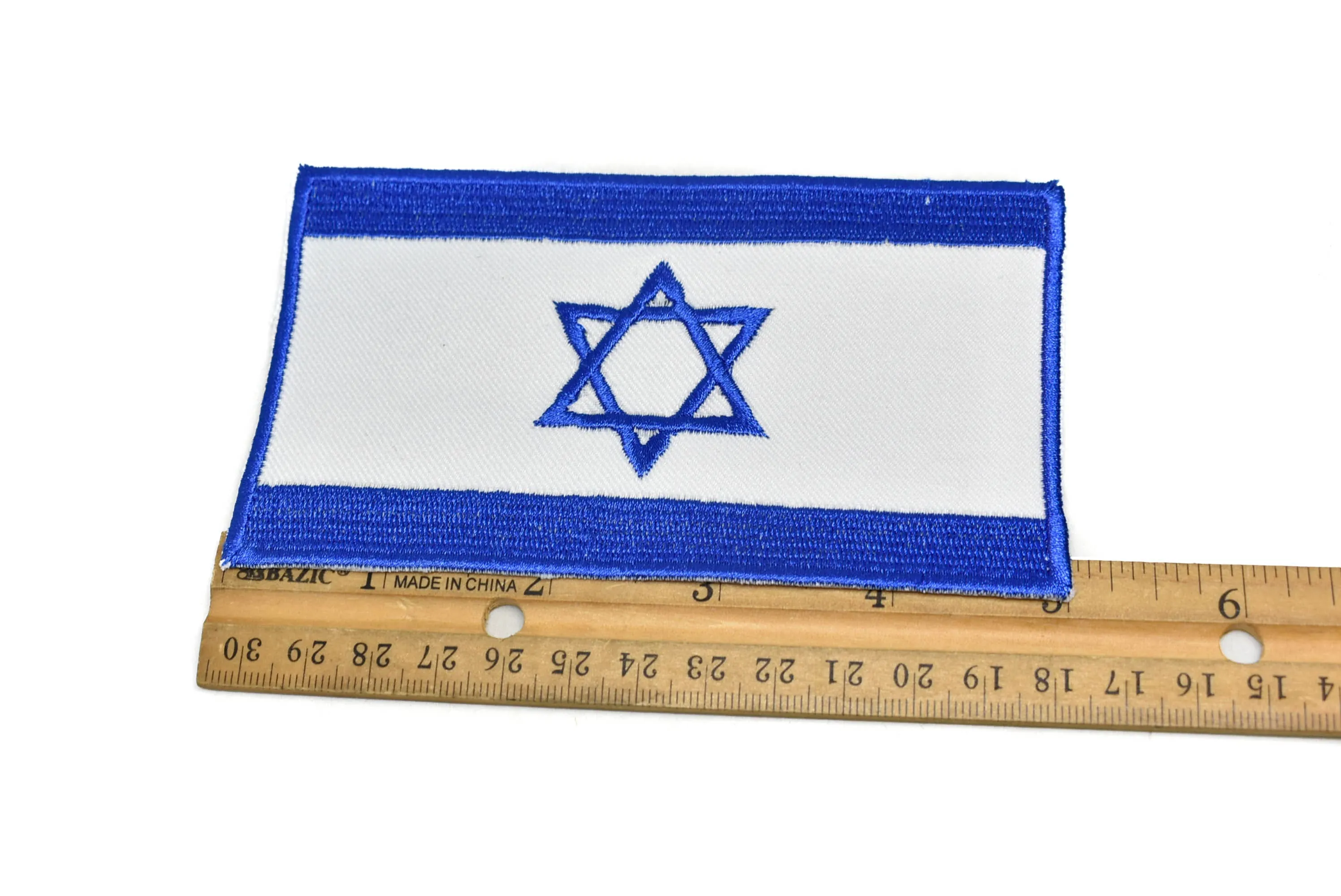 Israel Flag Iron-On Patch
