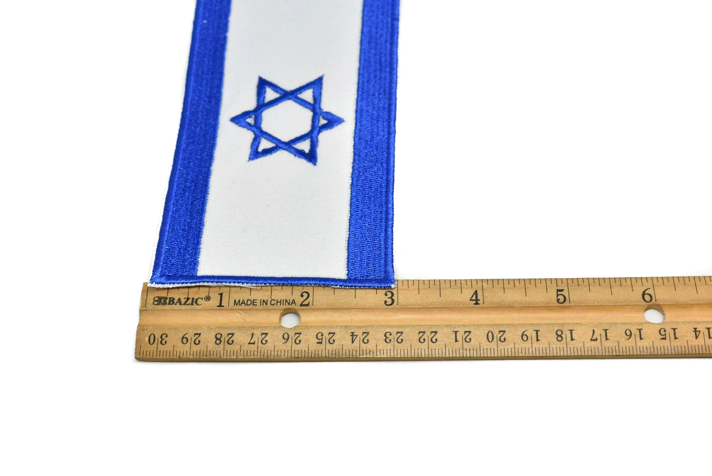 Israel Flag Iron-On Patch
