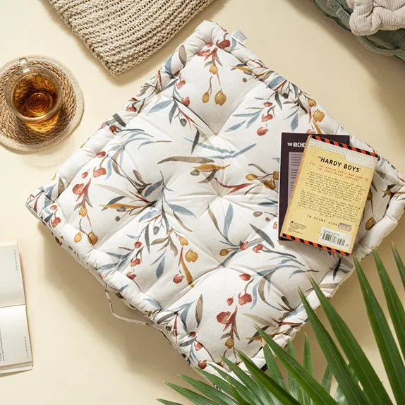 Leafy Floor Sustainable Cushion