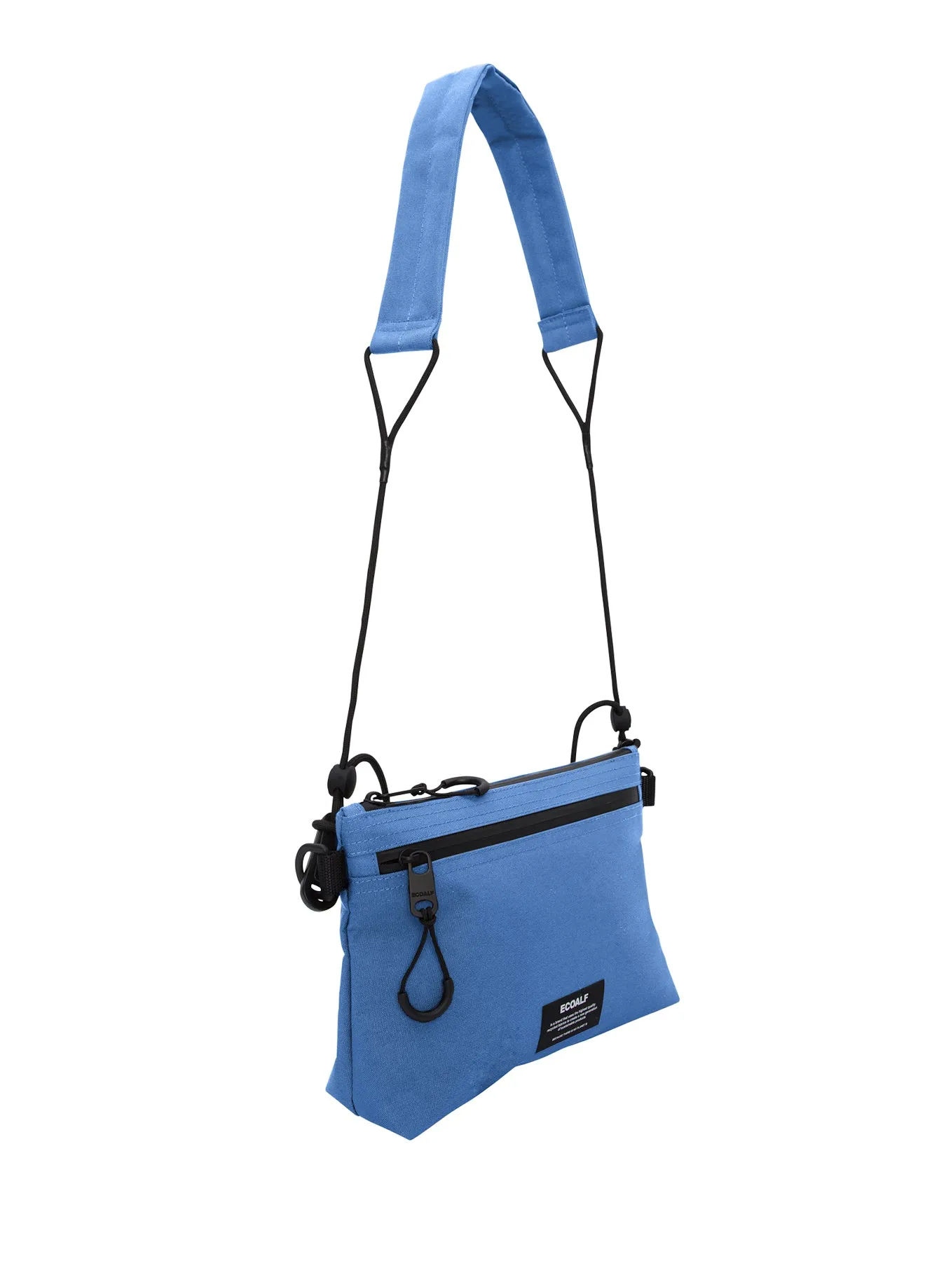 Lupita Double Zipper Bag - French Blue