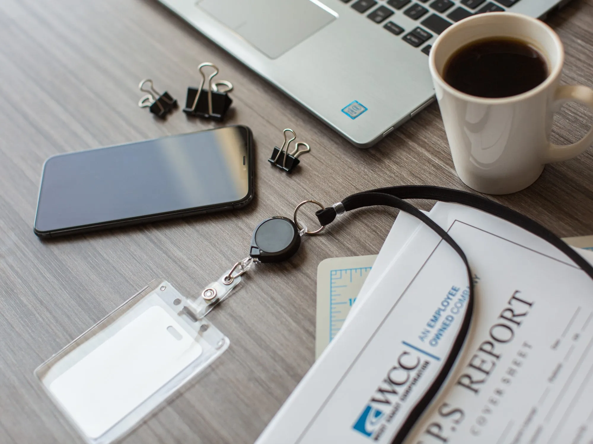 MINI-BAK® Retractable Badge Holder with Lanyard
