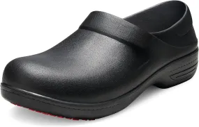 NINGO Slip Resistant Work Shoes for Women, Non Slip Chef Shoes, Waterproof & Easy to Clean, Comfortable Lightweight Women's Clogs, Nurse Shoes for Food Service, Healthcare, Gardening