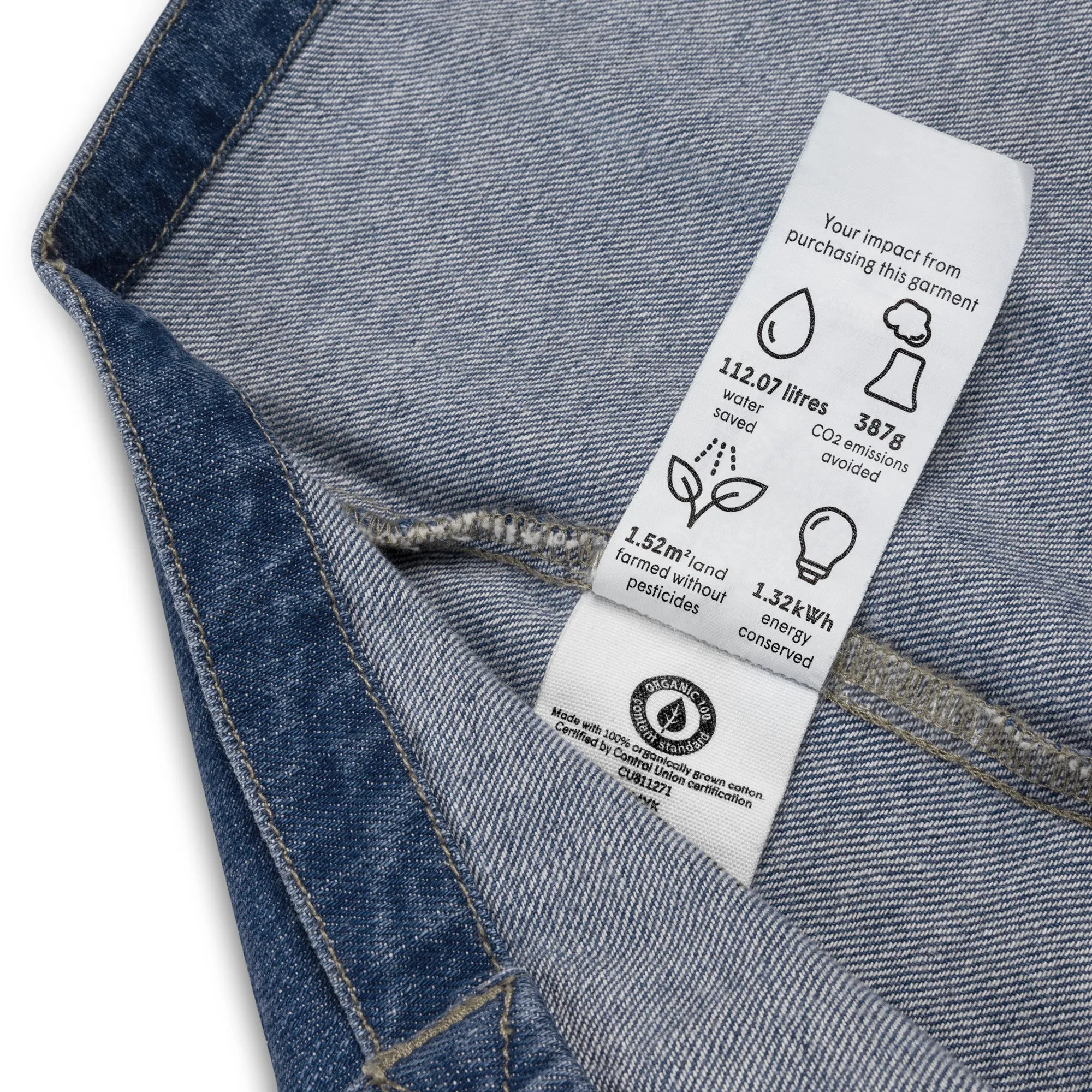 Organic denim tote bag, Doberman Pinscher Lovers