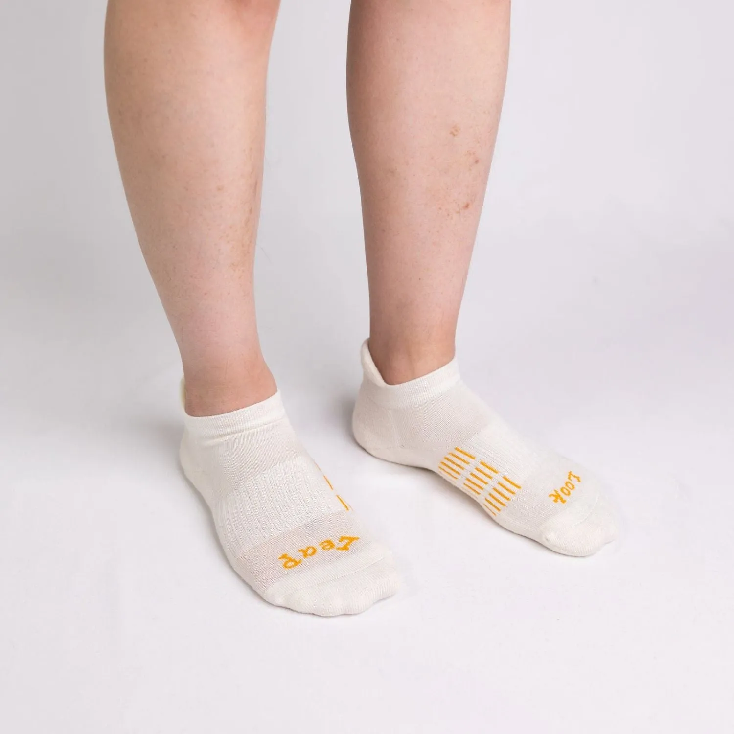Paire Merino Wool-Blend Active Ankle Sock (Snow)