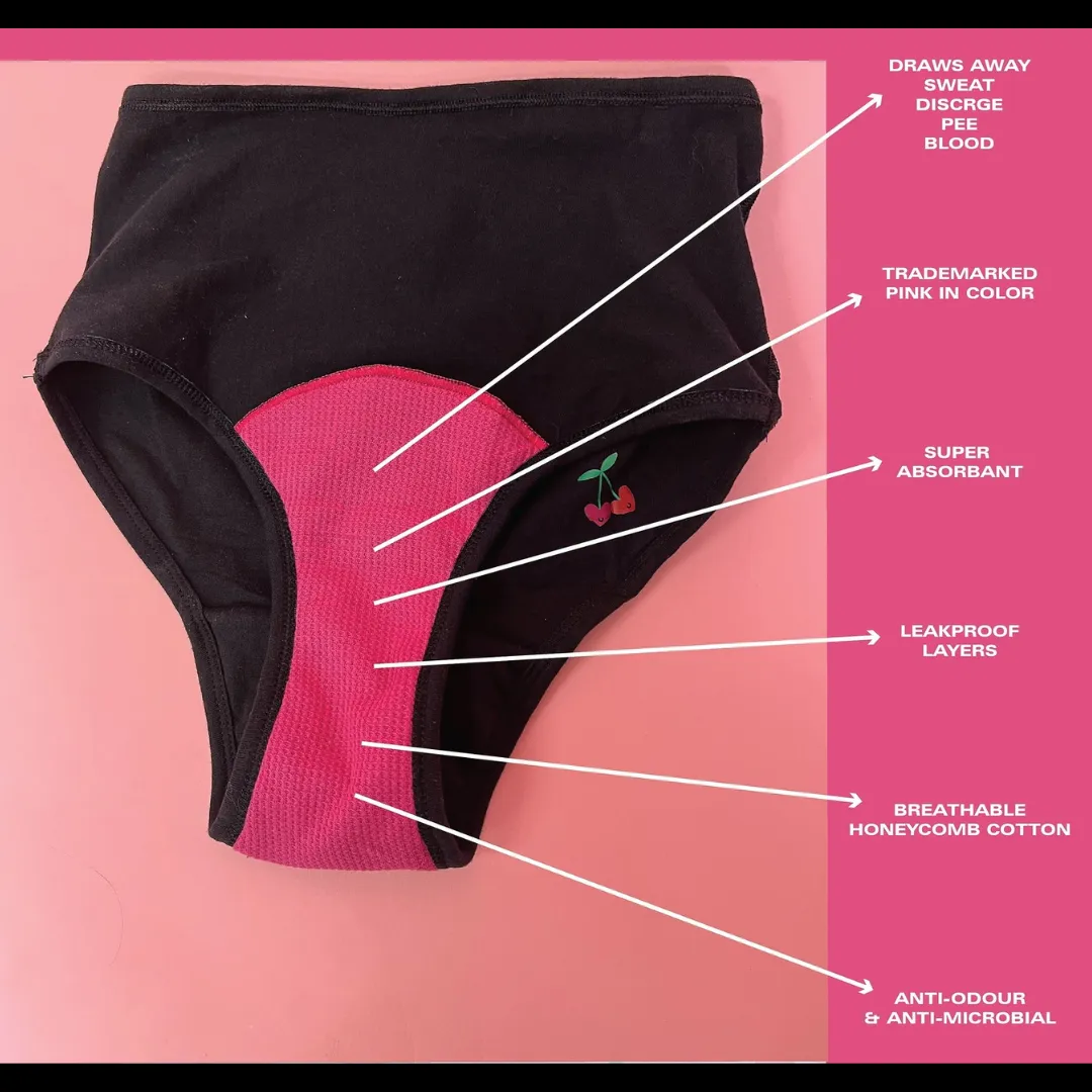 Period Protection Boyshort Underwear