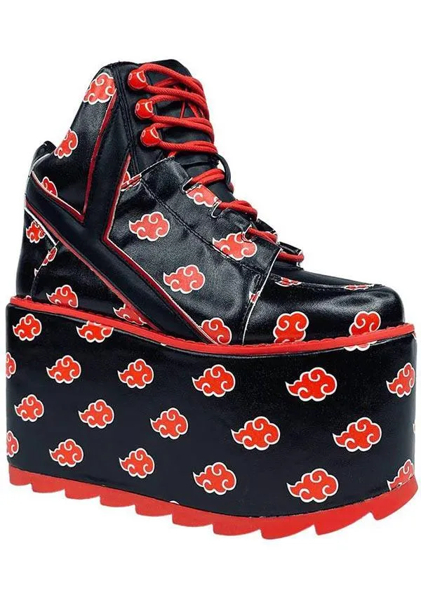 Qozmo Akatsuki [Black/Red] | PLATFORMS**