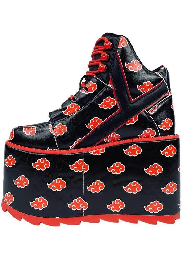 Qozmo Akatsuki [Black/Red] | PLATFORMS**