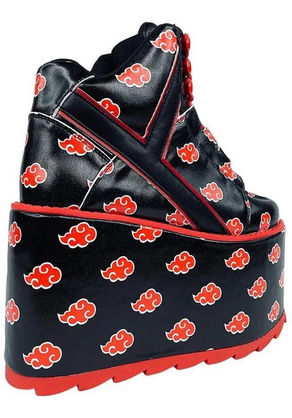 Qozmo Akatsuki [Black/Red] | PLATFORMS**