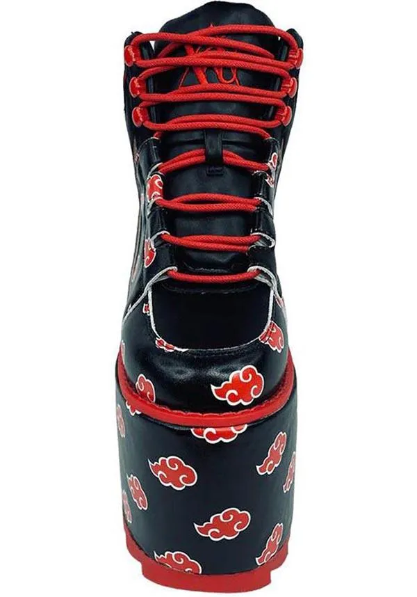 Qozmo Akatsuki [Black/Red] | PLATFORMS**