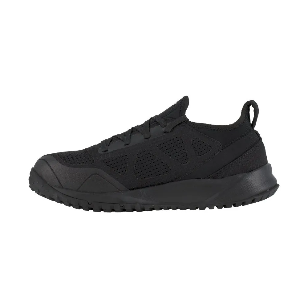 Reebok All Terrain Running Work Shoe Men's Steel Toe Rb4090 In Black