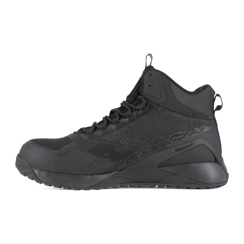 Reebok Women's Nano X1 Adventure Athletic Work Shoe Composite Toe Rb384 In Black