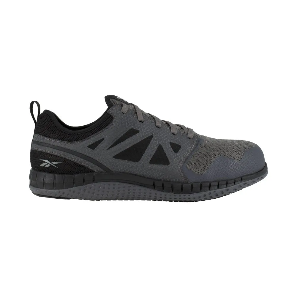 Reebok Zprint Athletic Work Shoe Men's Steel Toe Rb4252 In Grey