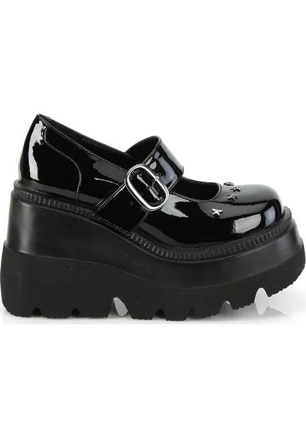 SHAKER-23 [Black Patent] | PLATFORMS [PREORDER]
